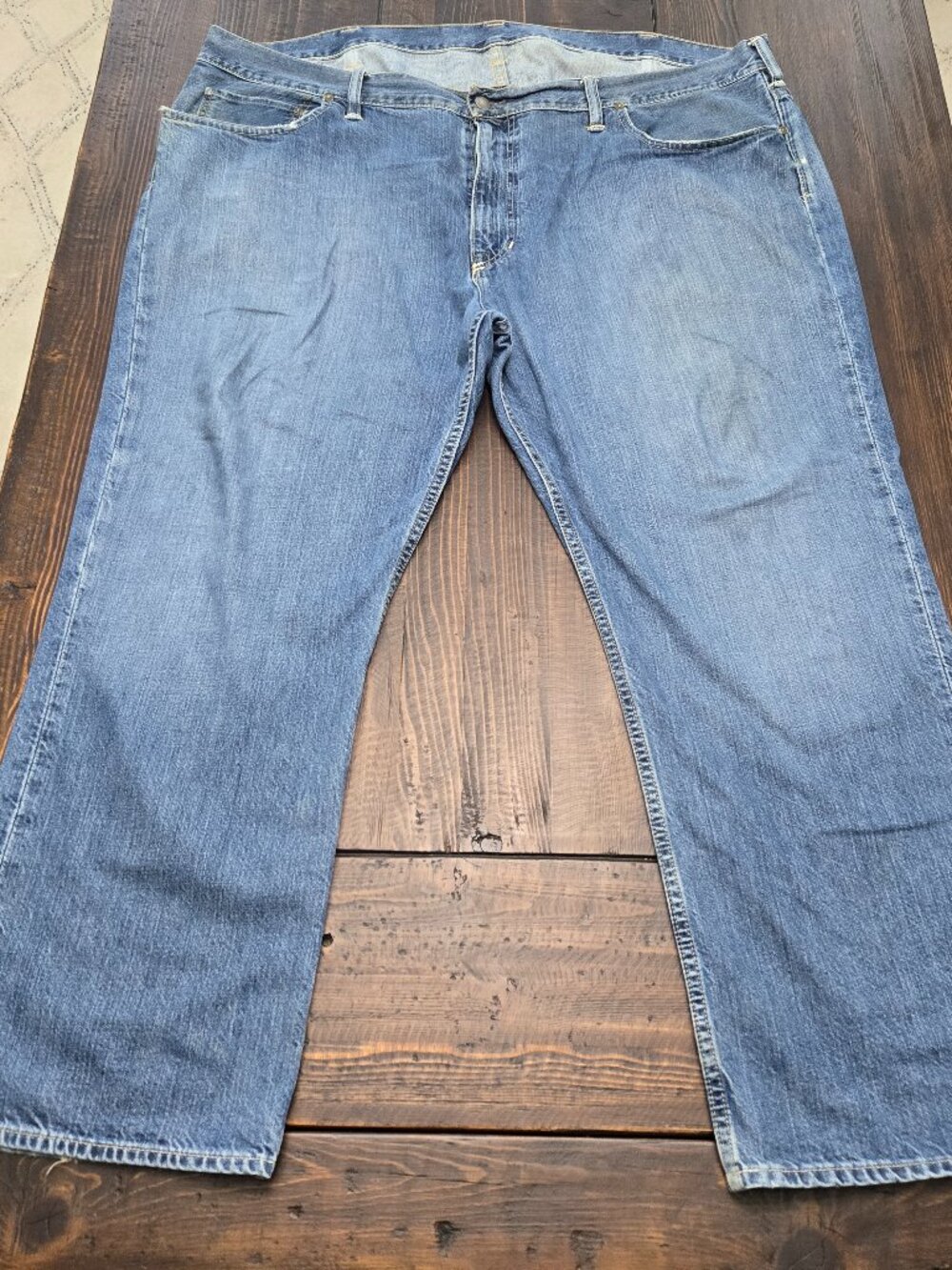 Polo Ralph Lauren 867 Classic Fit Jeans Mens 46x30 (fit 48x30) Blue Straight